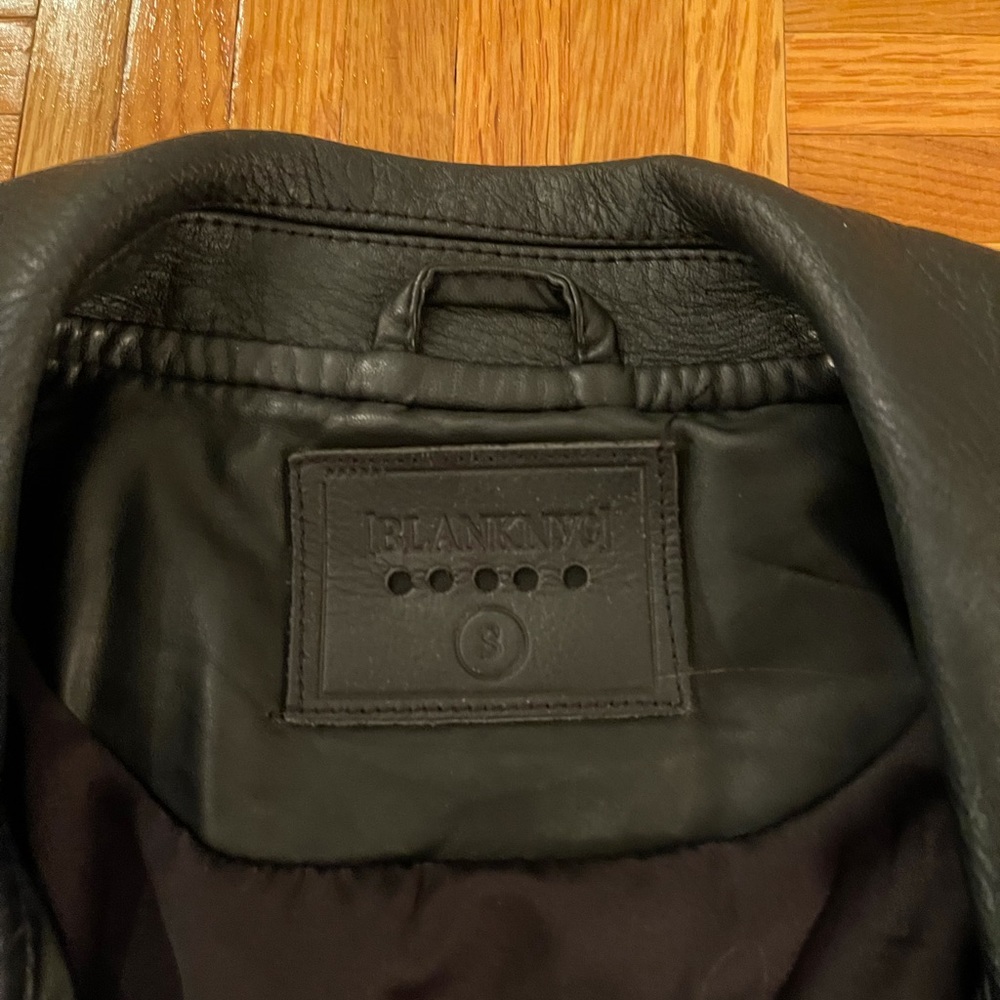 Blank NYC black leather jacket, size S - Picture 5 of 6